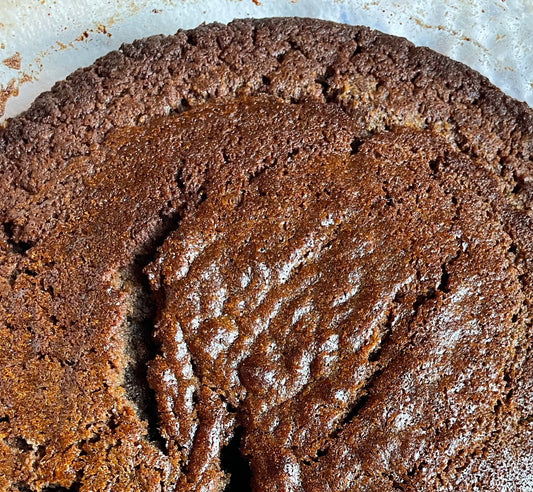 Sourdough Ginger Molasses Cake