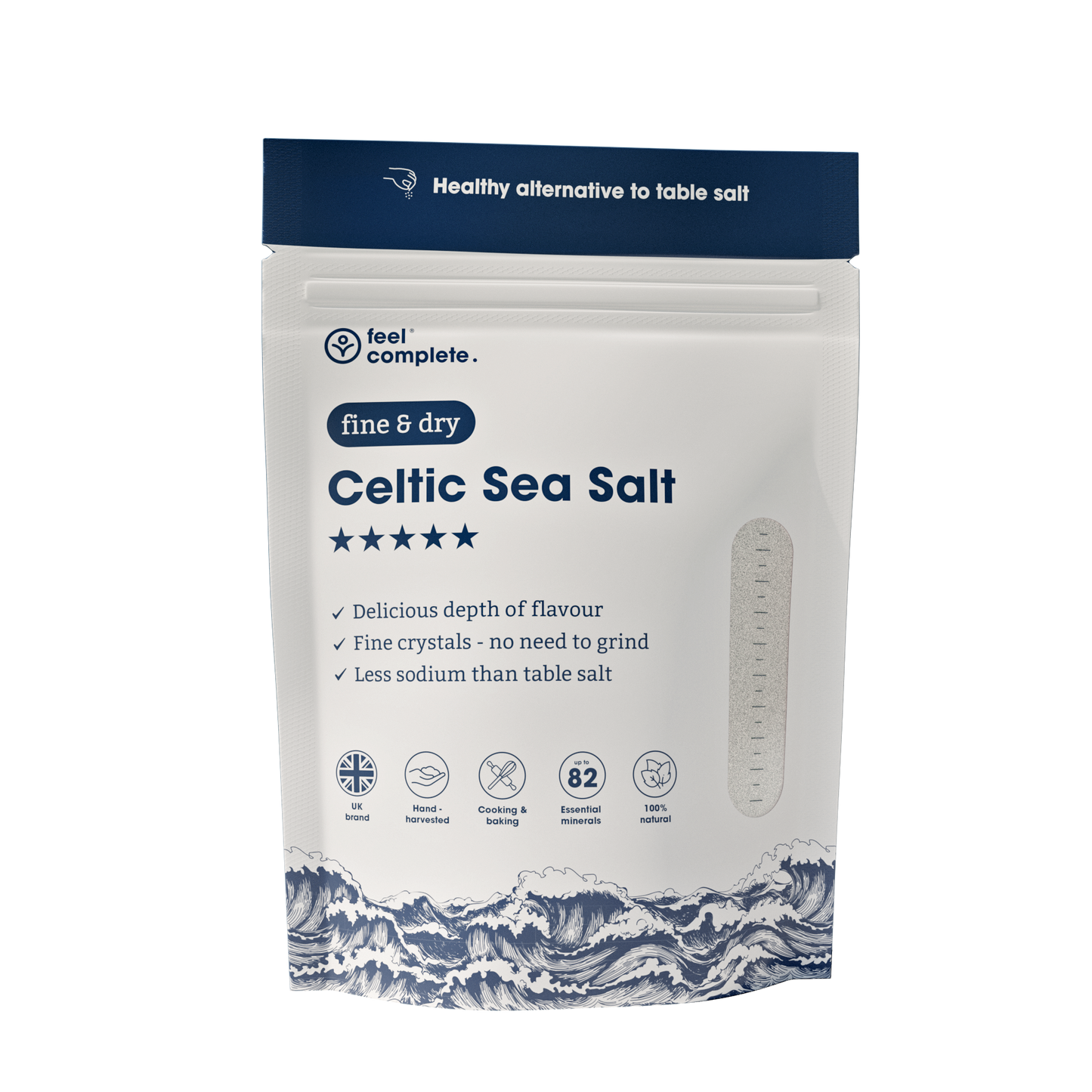 Premium Celtic Sea Salt (Fine & Dry) from France