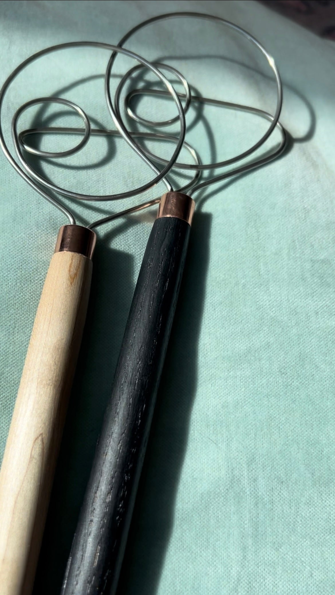 Handmade Danish Dough Whisk / Hook - Sourdough Bread Mixer - Sustainably Crafted & Made in Yorkshire, UK