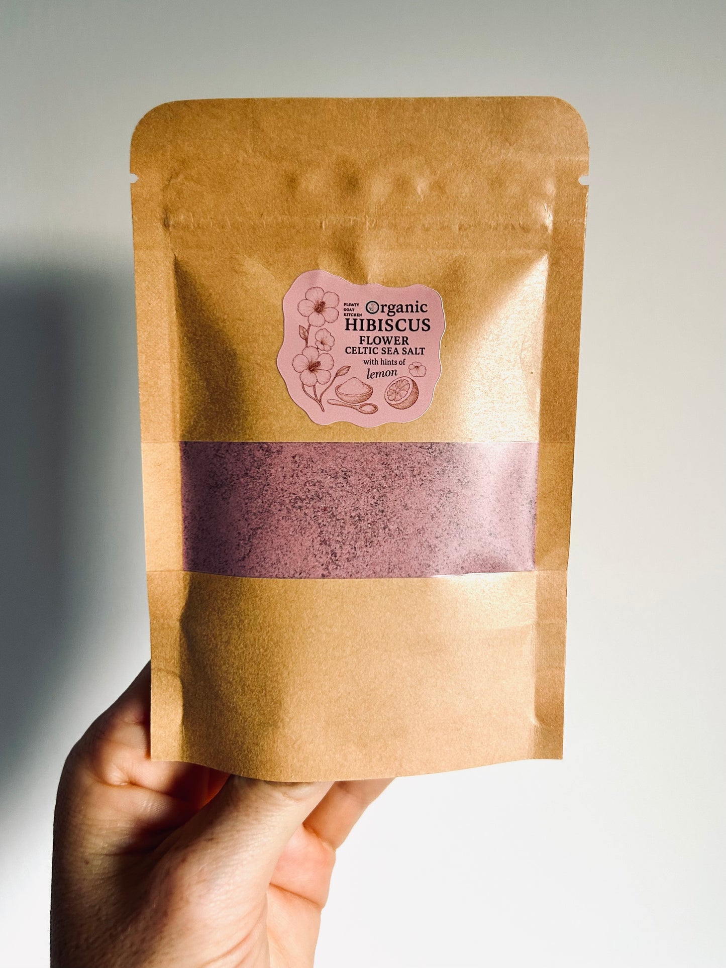Hibiscus Salt with a hint of 🍋