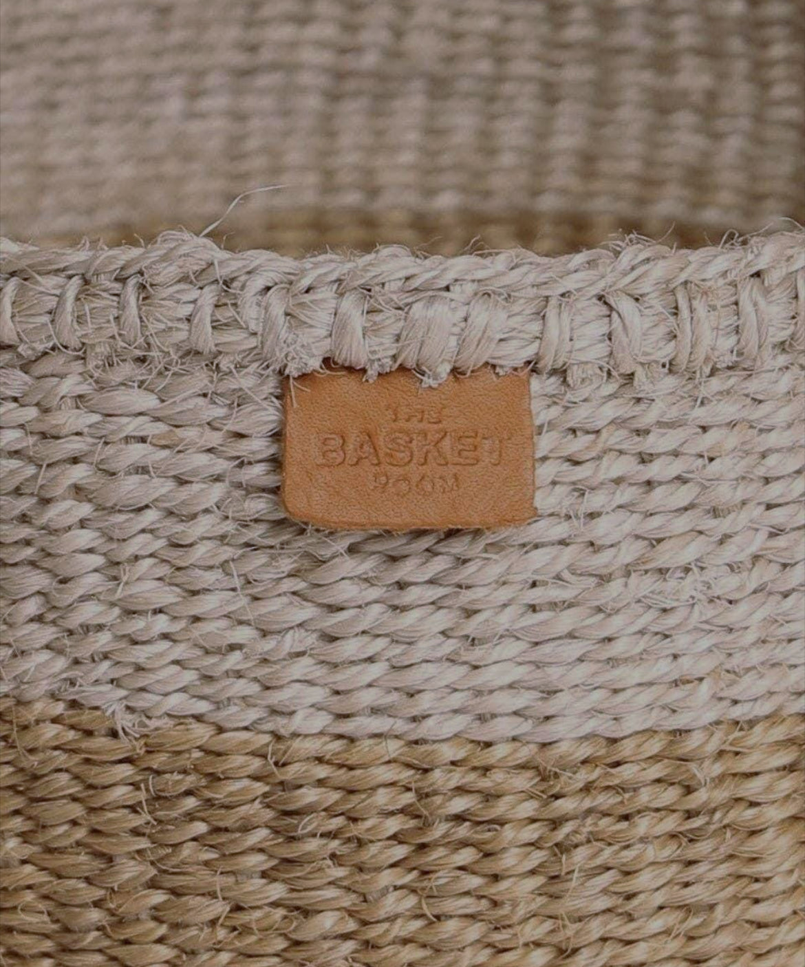 Handwoven & Naturally-Dyed Bread Basket