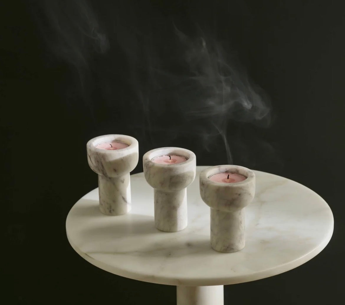 Dual-use Taper & Tealight Candle Holder by Aaron Probyn