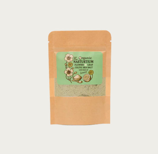 Homegrown Nasturtium Salt with a hint of 🍋