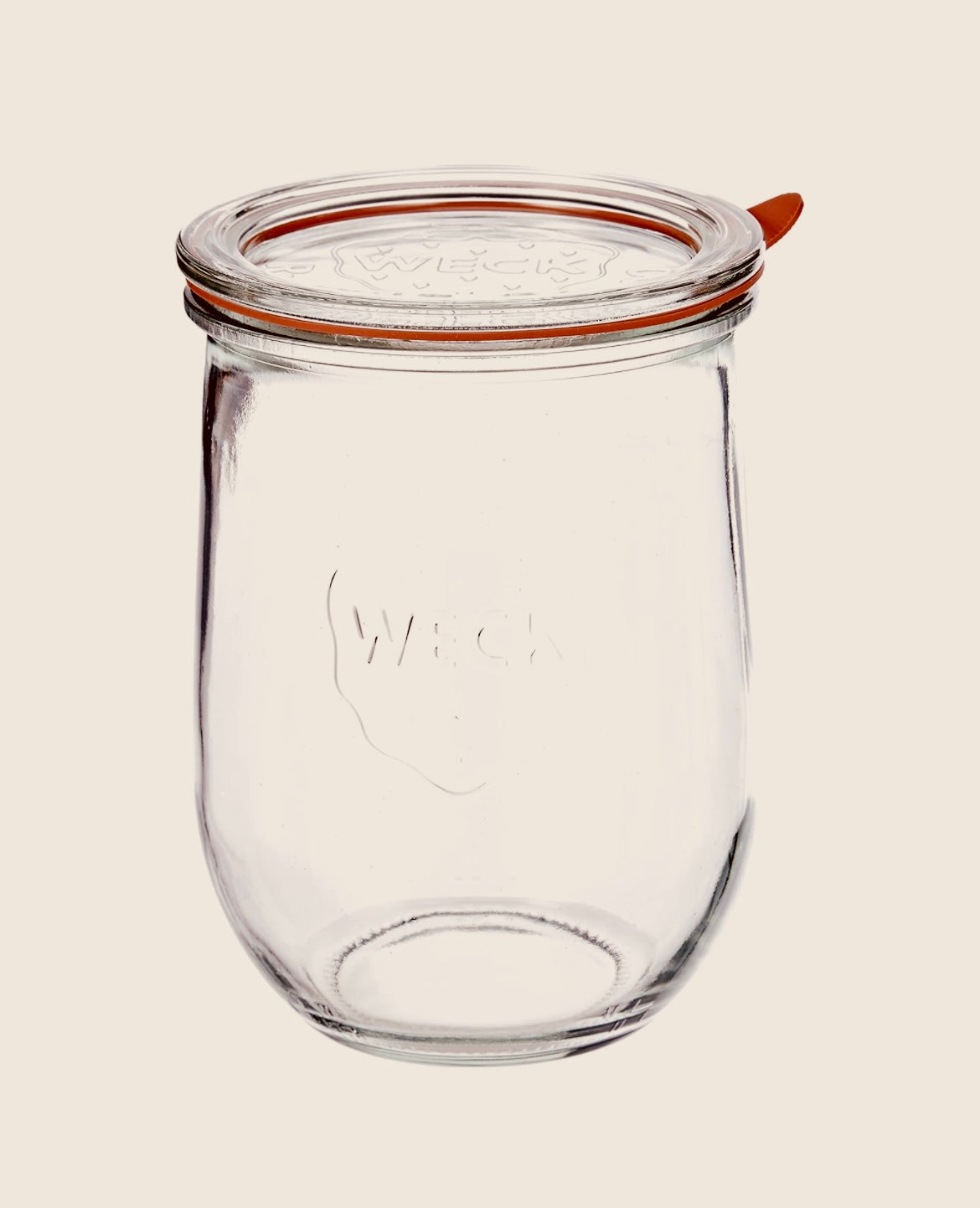 WECK Tulip Jar - Starter & Food Storage Mold Jar with Glass Lid ~ 1050 ml / 35.5 oz