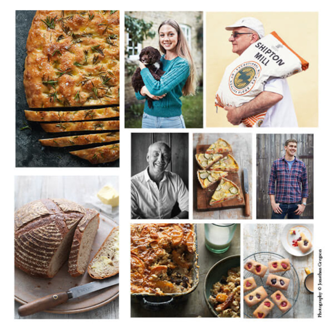 A Handful of Flour: Recipe from Shipton Mill - cookbook by Tess Lister