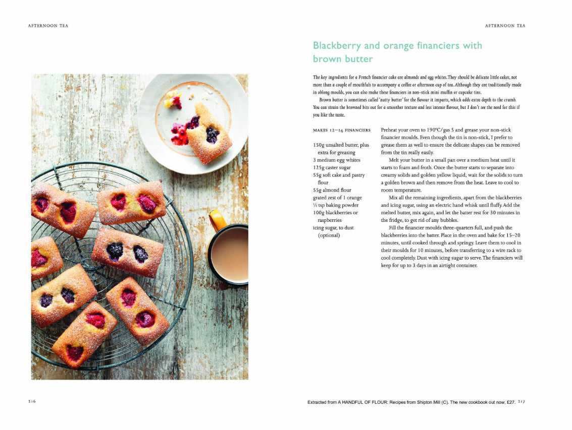 A Handful of Flour: Recipe from Shipton Mill - cookbook by Tess Lister