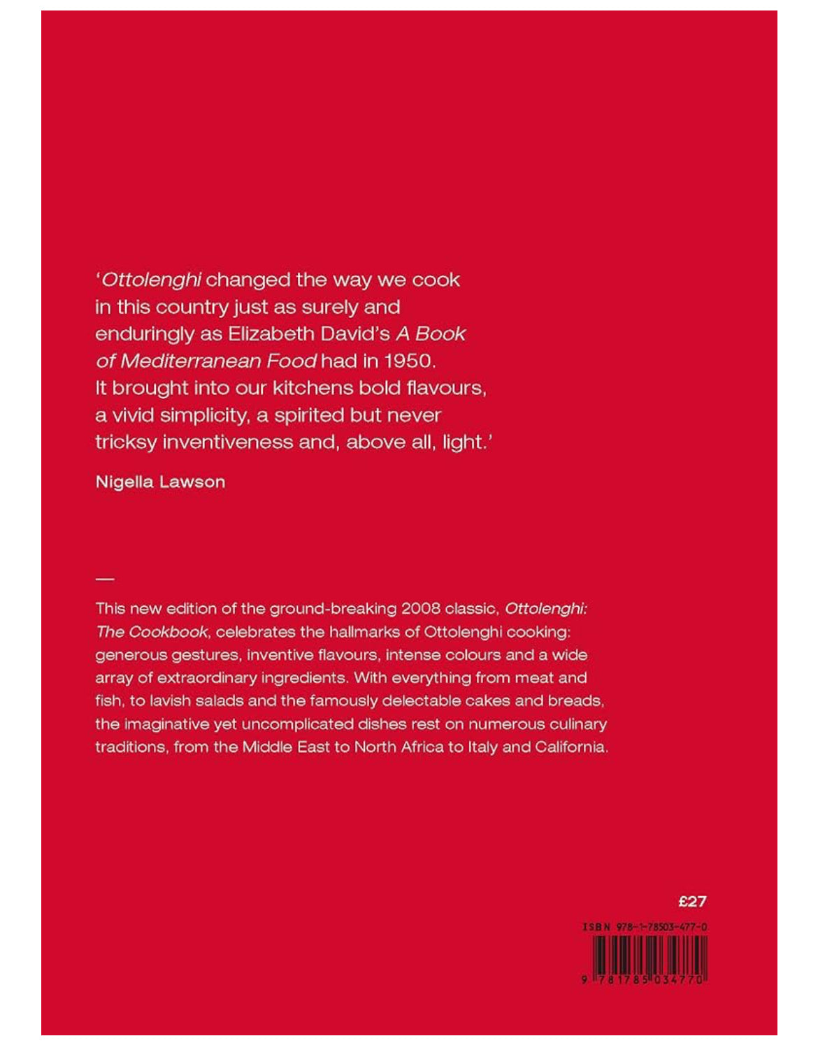 Ottalenghi: The Cookbook - by Yoham Ottolenghi & Sami Tamimi