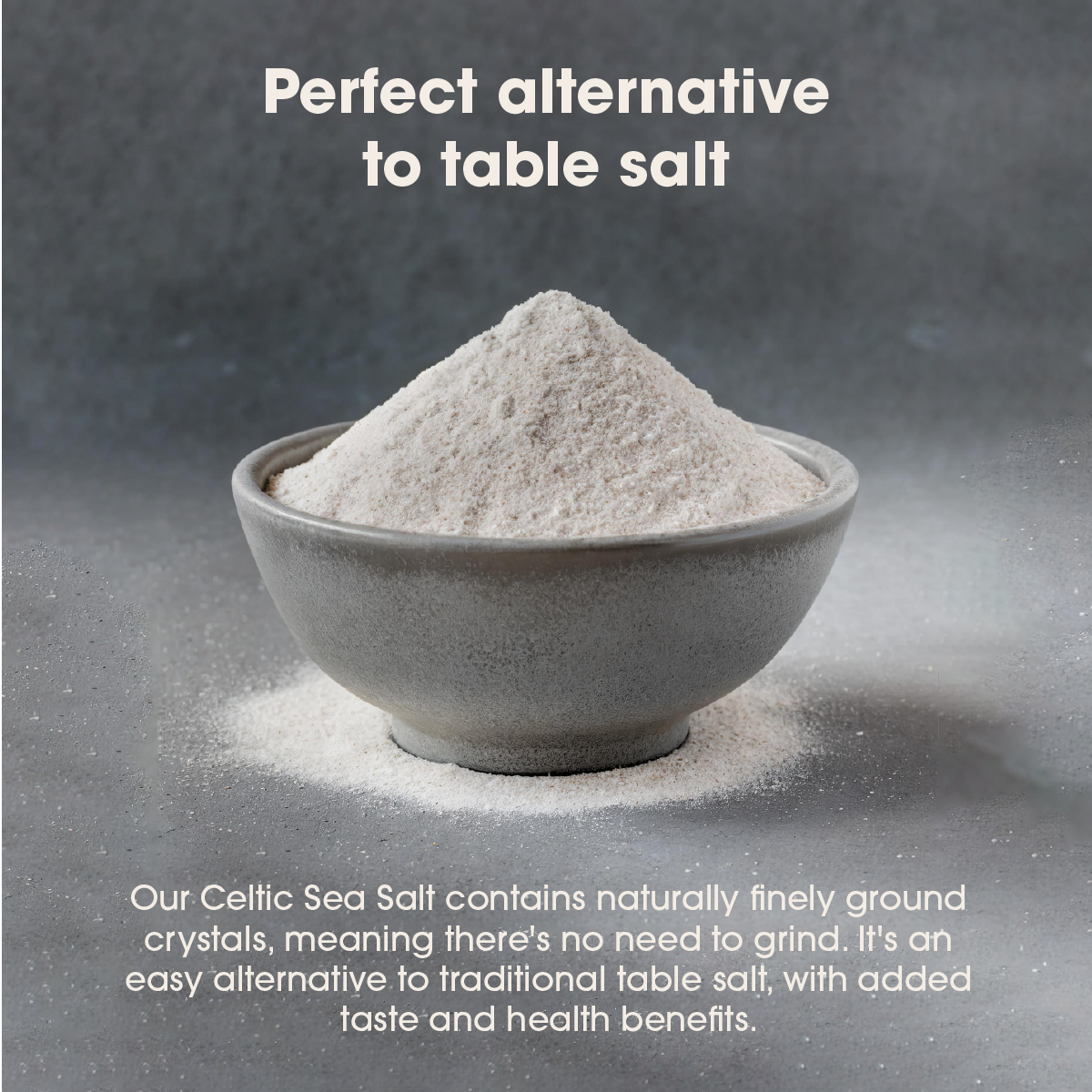 Premium Celtic Sea Salt (Fine & Dry) from France