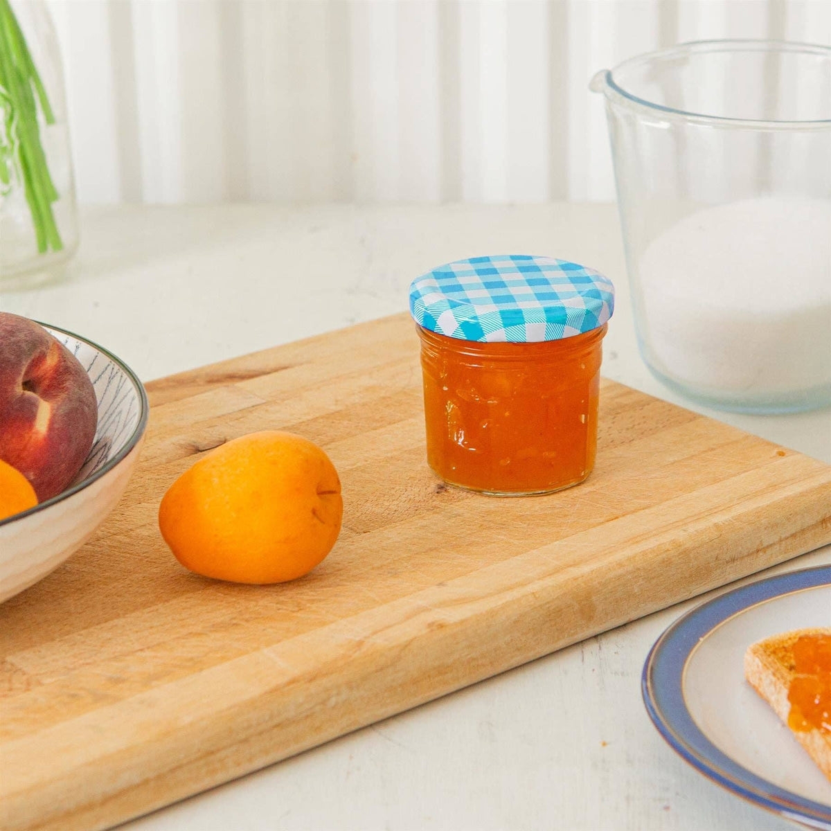 110ml Glass Jam Jar with Lid - By Argon Tableware
