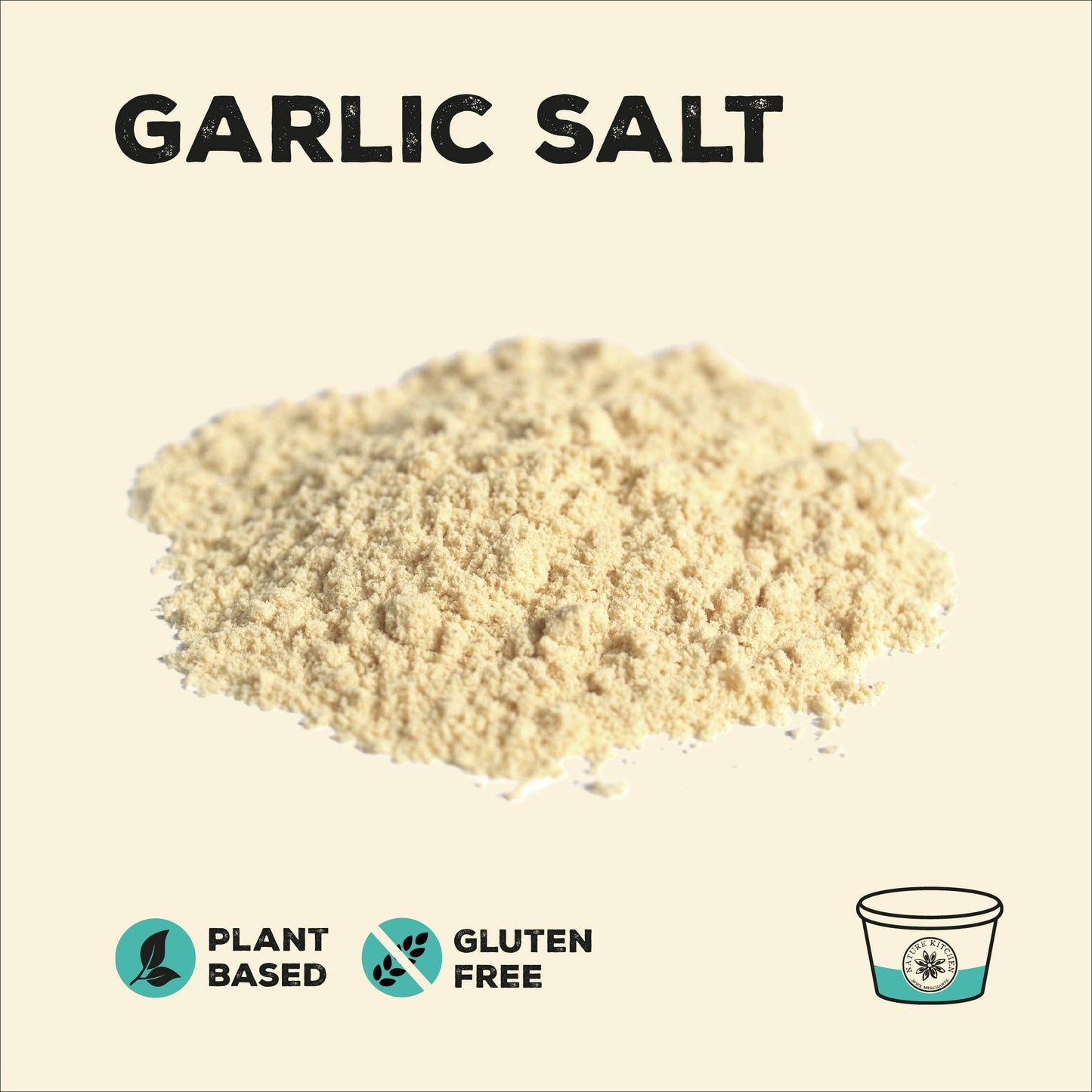 Garlic Salt 1 x 100g Pot