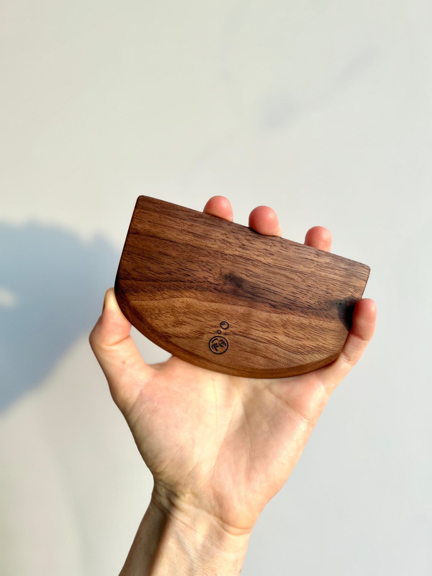 Handmade 3 Piece Wooden Baking Utensil Set - dough hook / whisk, spurtle spatula, and scraper / chopper