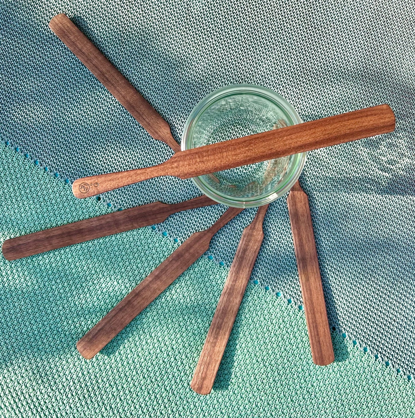 Handmade Sourdough Spurtle Spatula - handcrafted wooden mixer & scraper - made in Yorkshire!