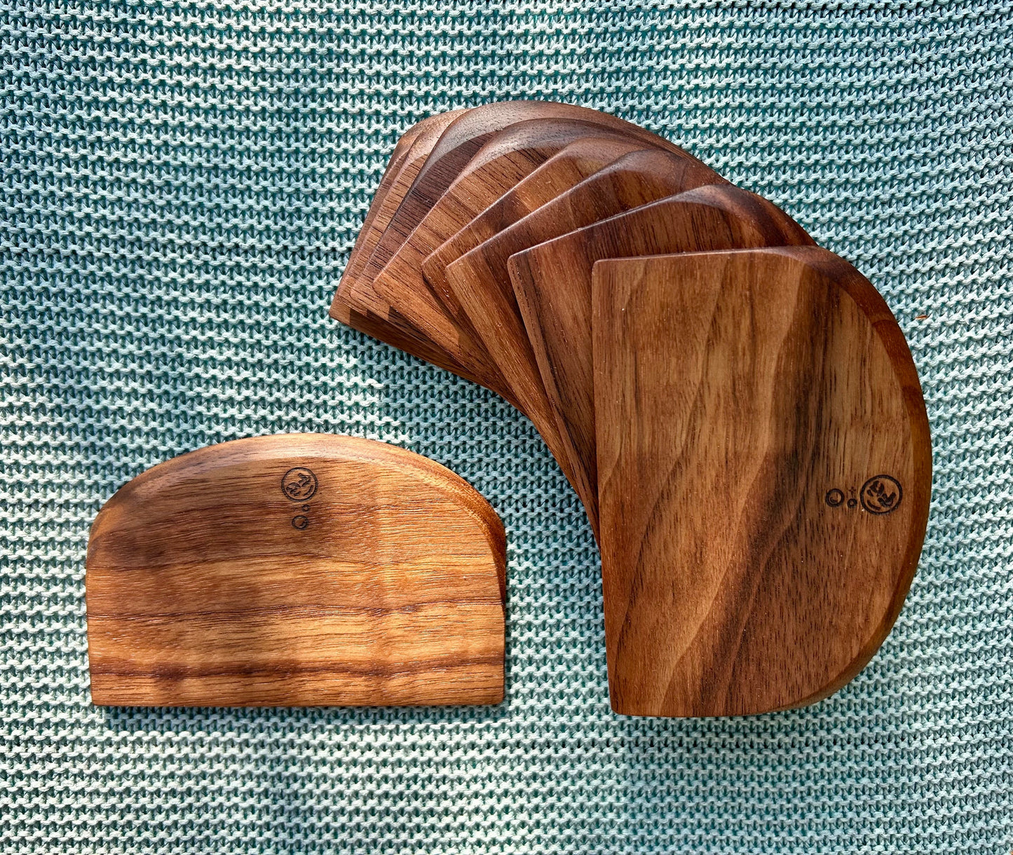 Handmade Bowl & Bench Scraper / Dough Chopper - Sourdough Tools - Made in England