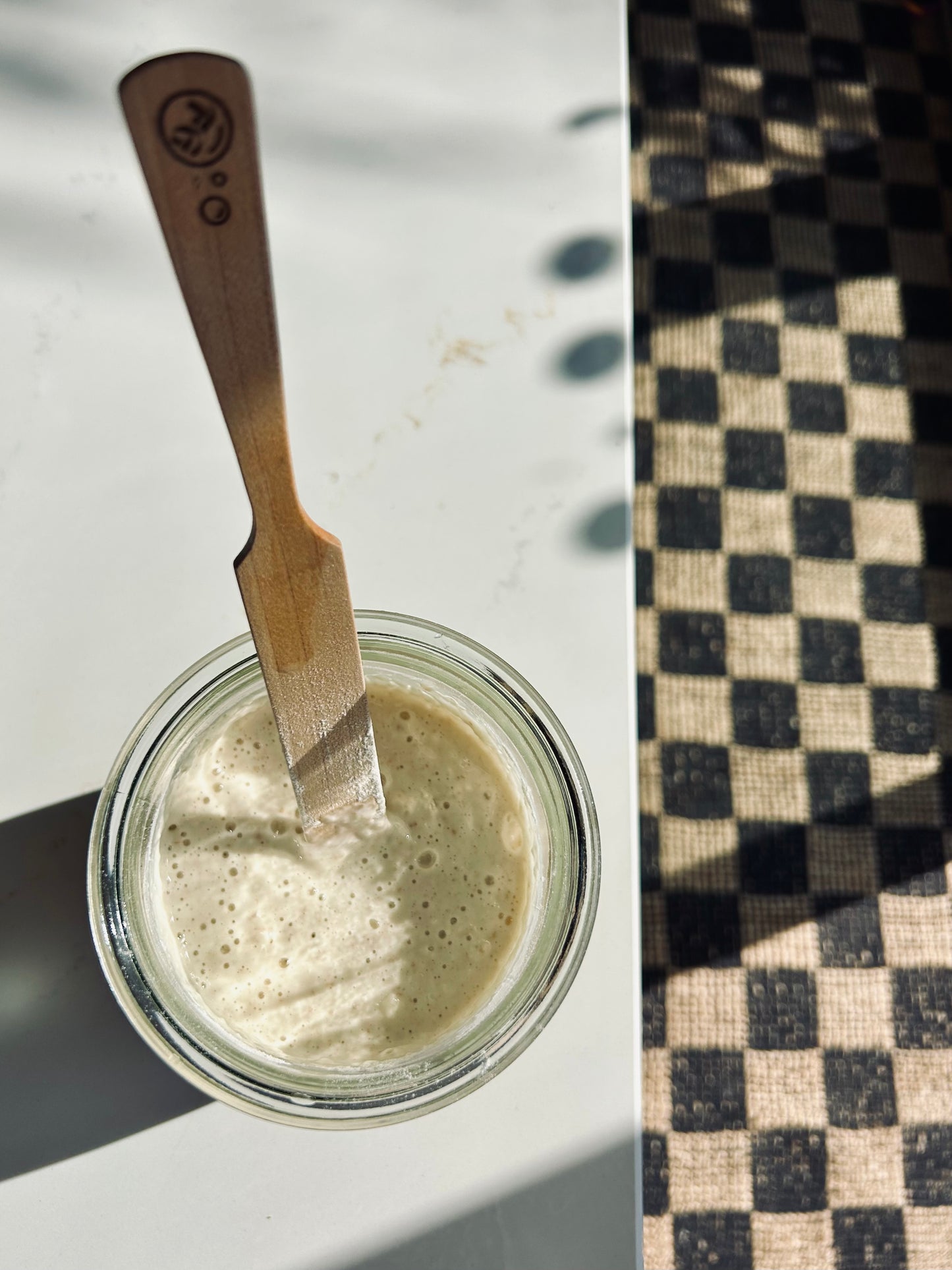 WECK + FGK Spurtle DUO ~ for sourdough starters