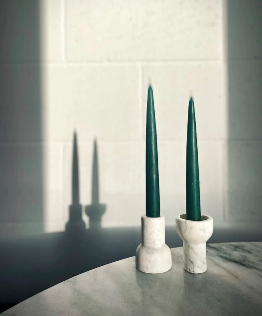 Dual-use Taper & Tealight Candle Holder by Aaron Probyn