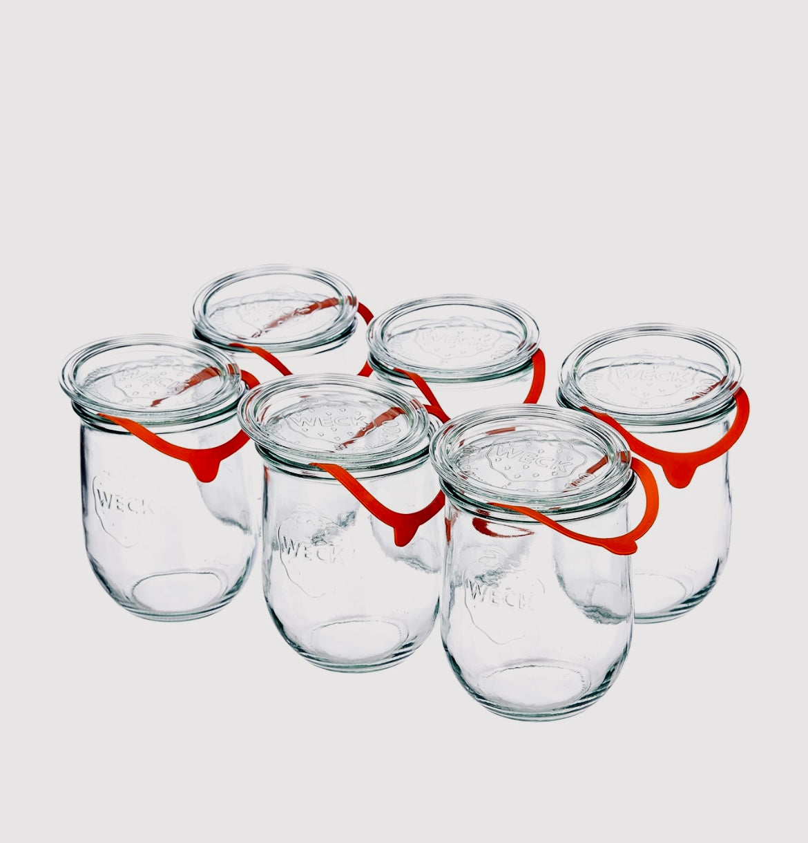 WECK Tulip Jar - Starter & Food Storage Mold Jar with Glass Lid ~ 1050 ml / 35.5 oz