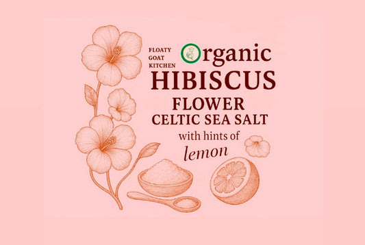 Hibiscus Salt with a hint of 🍋