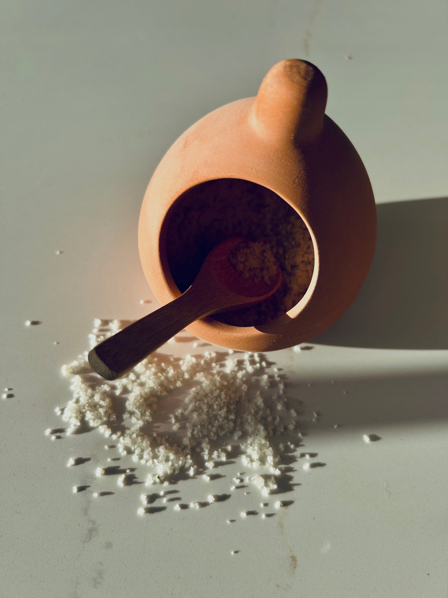 Terracotta Vessel / Salt Cellar / Palo Santo Holder