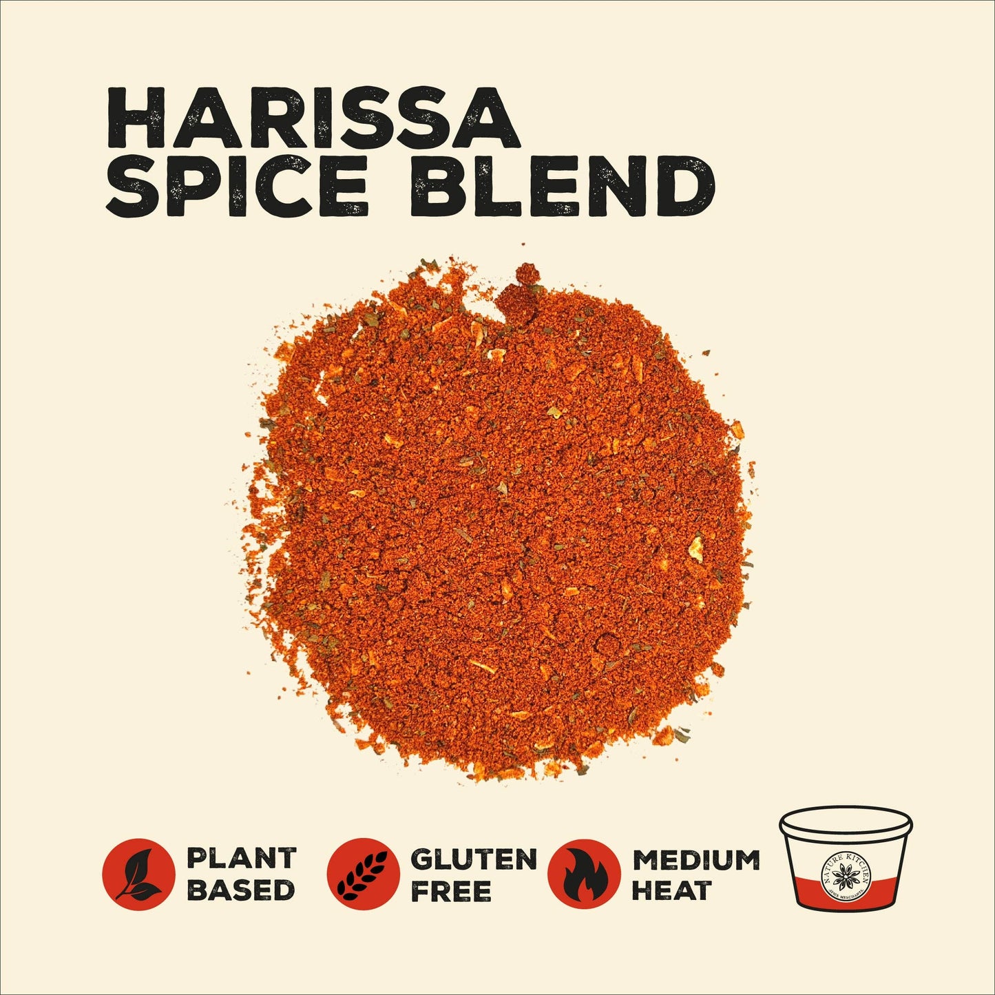 Harissa Moroccan Spice Blend 1 x 50g Pot