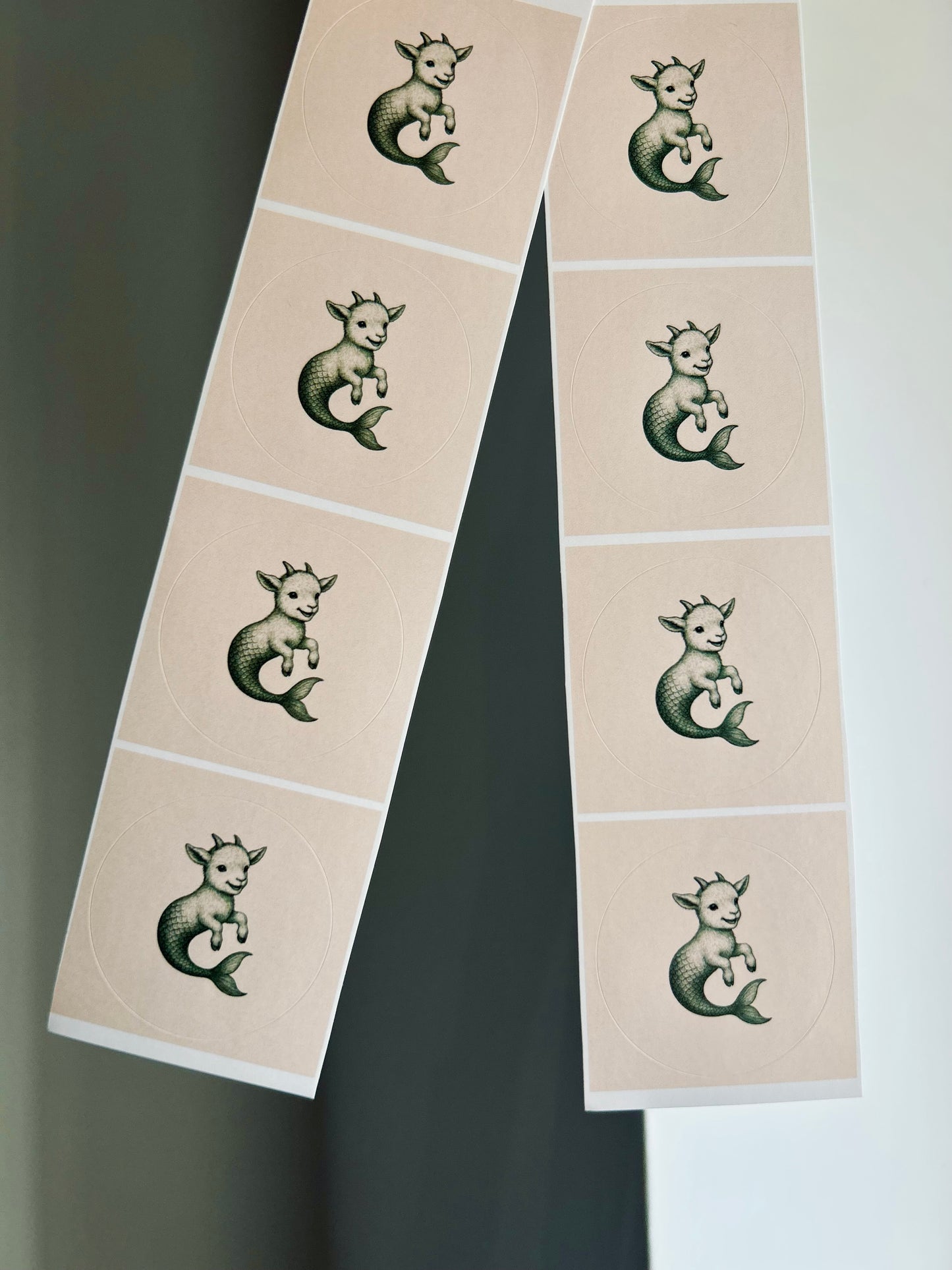 Floaty Sea Goat Stickers 🐐🧜‍♀️