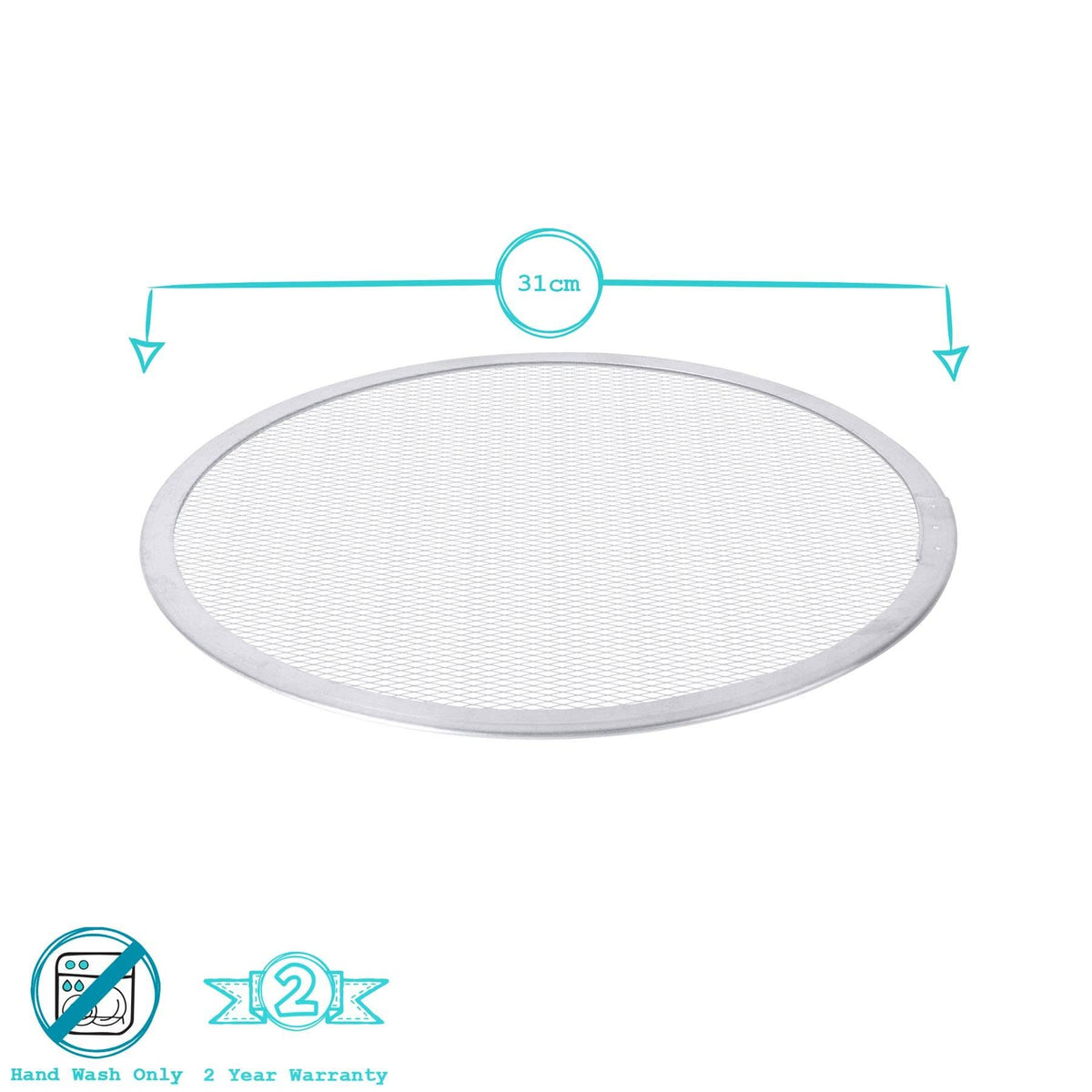 Aluminium Pizza Screen - 12"