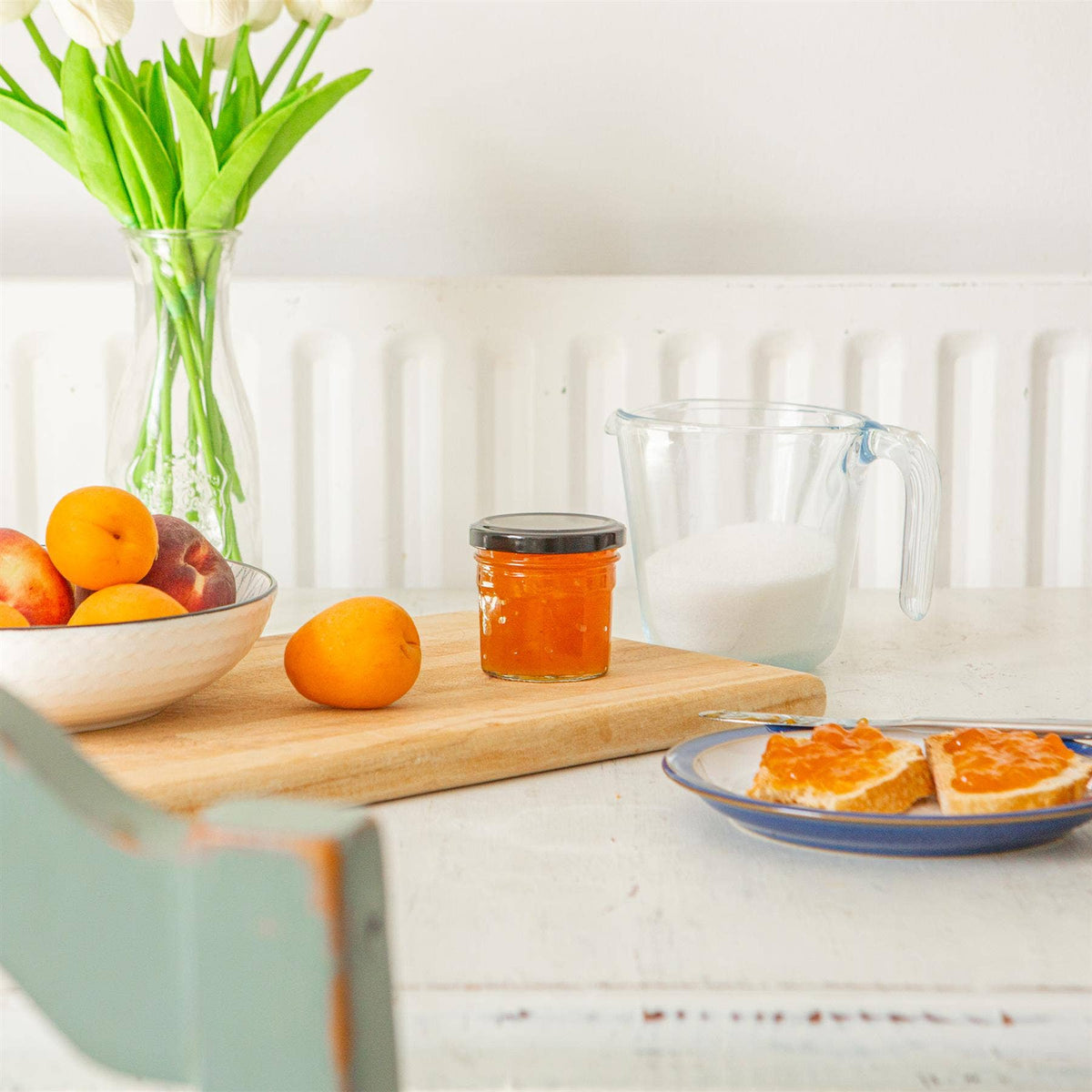 110ml Glass Jam Jar with Lid - By Argon Tableware