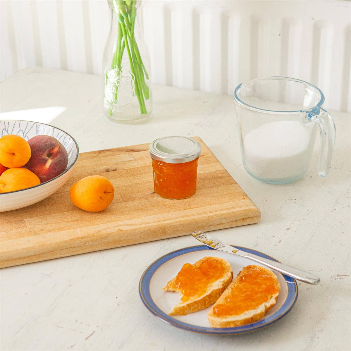 110ml Glass Jam Jar with Lid - By Argon Tableware