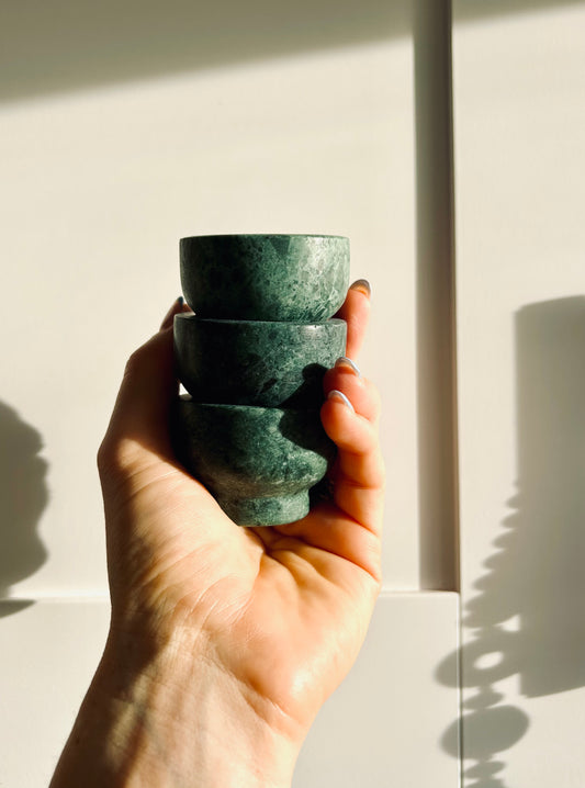 Marble Tealight Candle Holders by Aaron Probyn