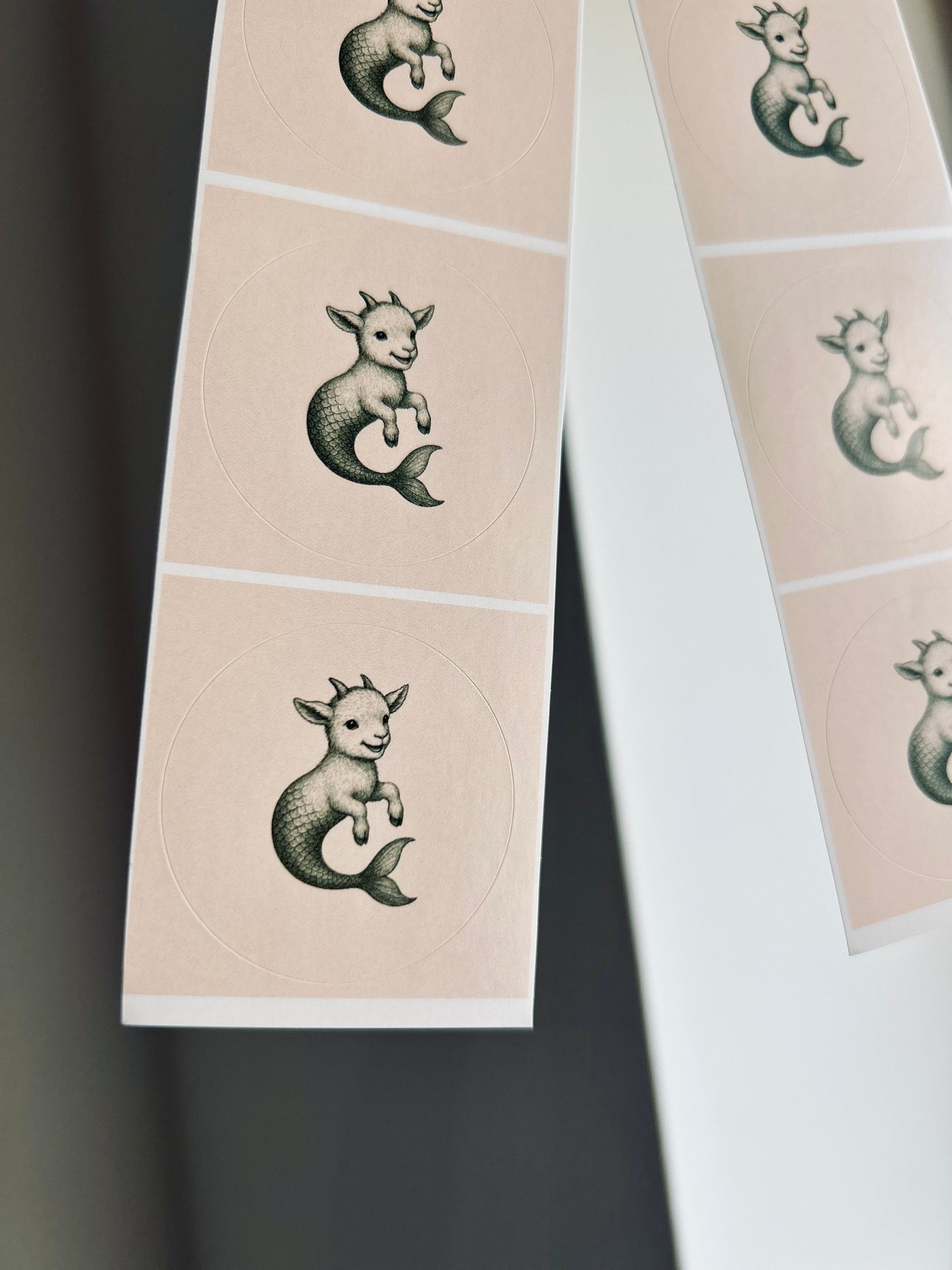 Floaty Sea Goat Stickers 🐐🧜‍♀️