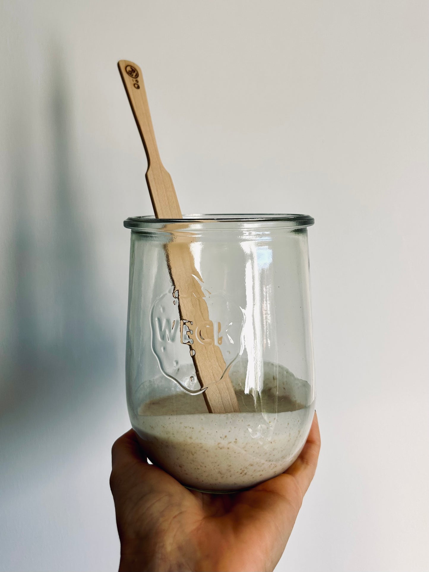 WECK + FGK Spurtle DUO ~ for sourdough starters