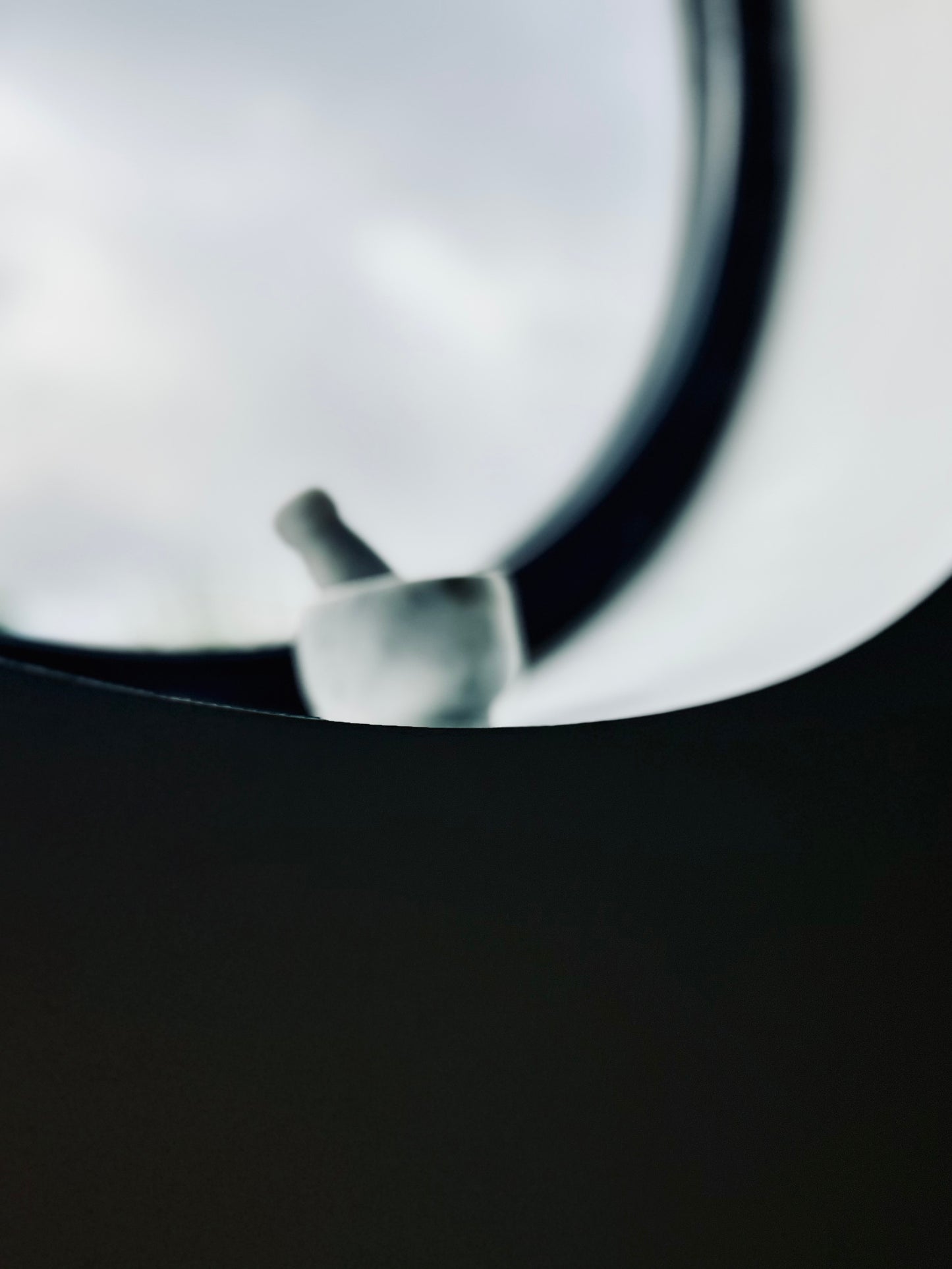 Small White Marble Mortar & Pestle