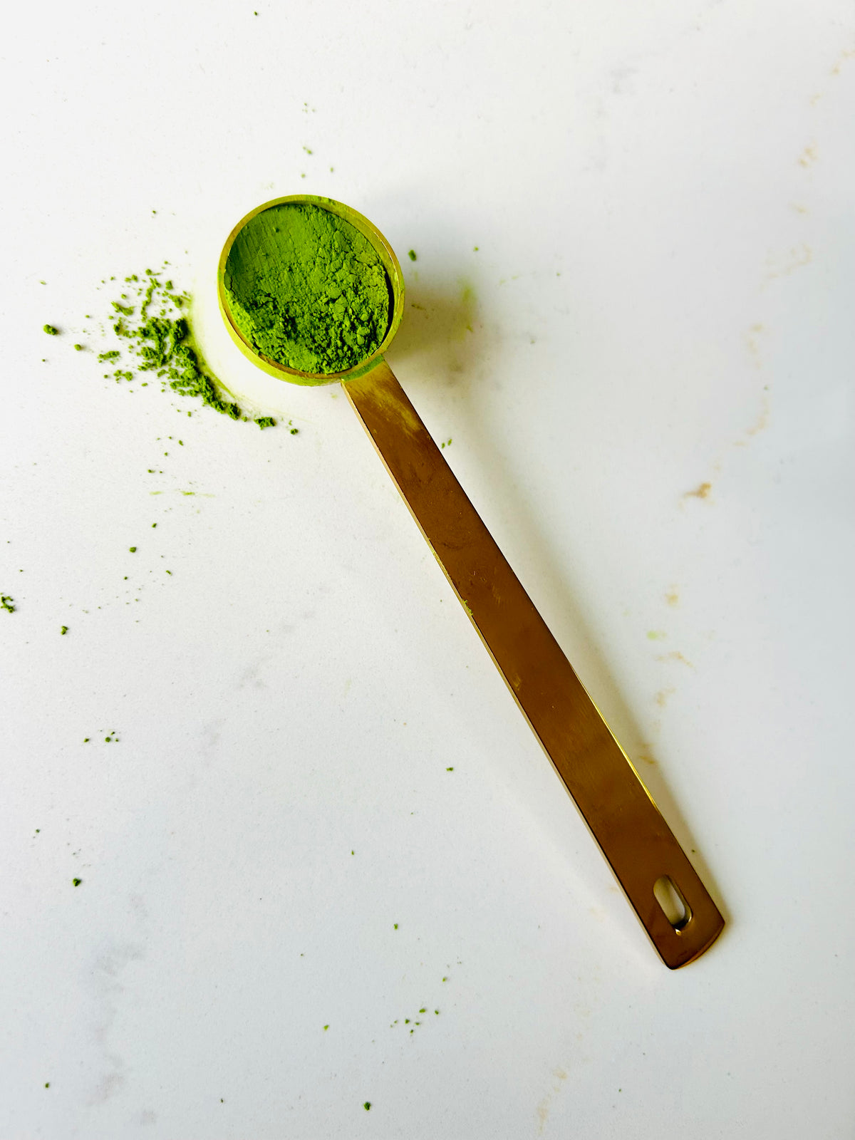 Golden baking & tea scoops
