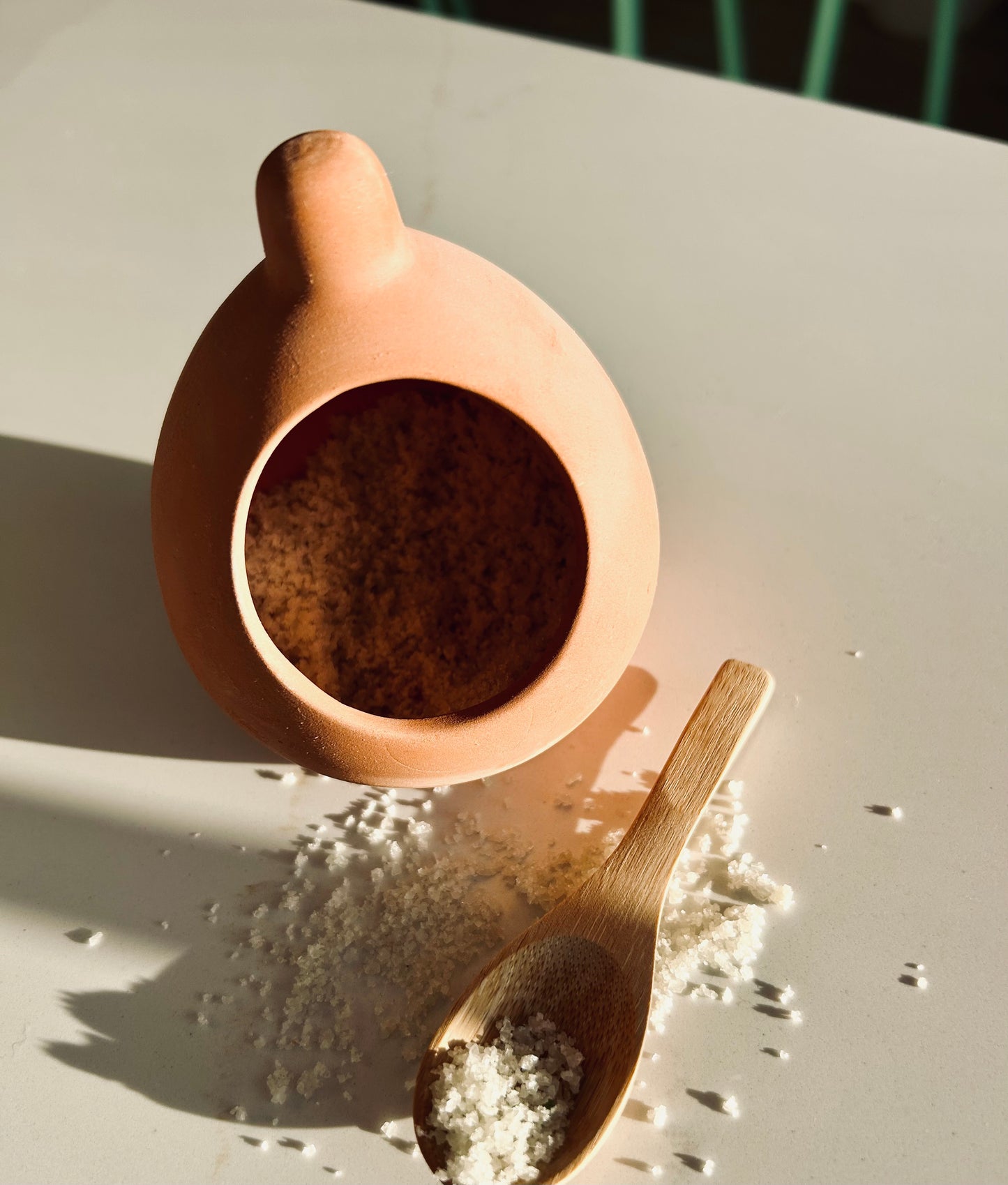 Terracotta Vessel / Salt Cellar / Palo Santo Holder