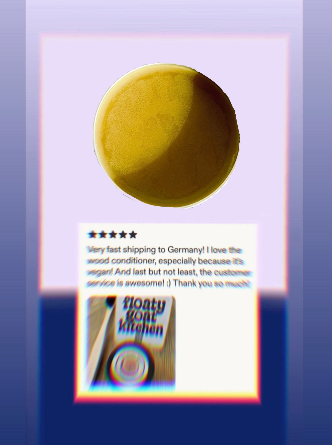 FloatyGoat Secret Sauce™️ + brush - Specialty Wood Conditioner Balm - Vegan - Made in the UK