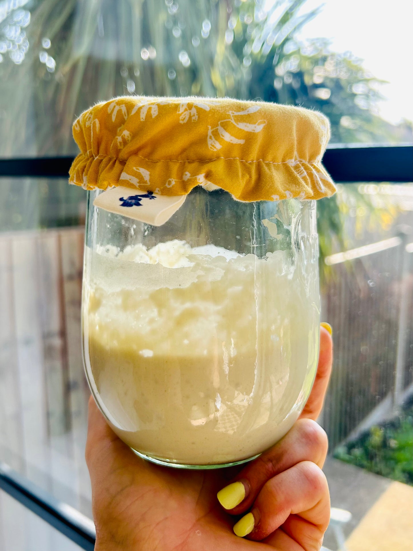 Wild Bluebell Reversible Vintage Fabric Jar Covers