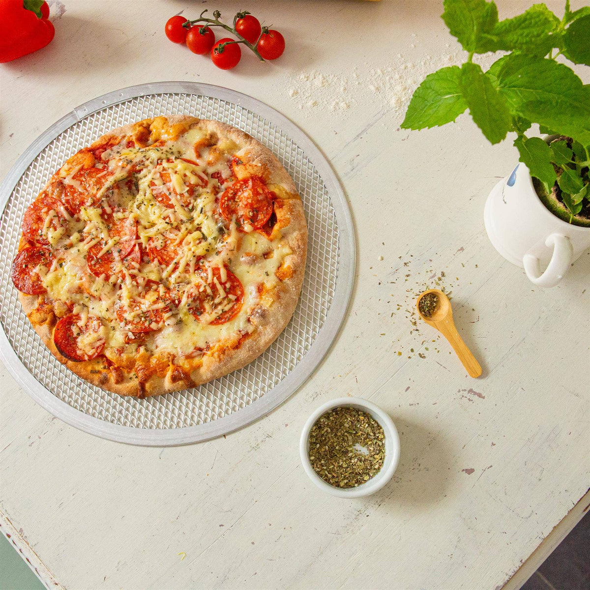 Aluminium Pizza Screen - 12"