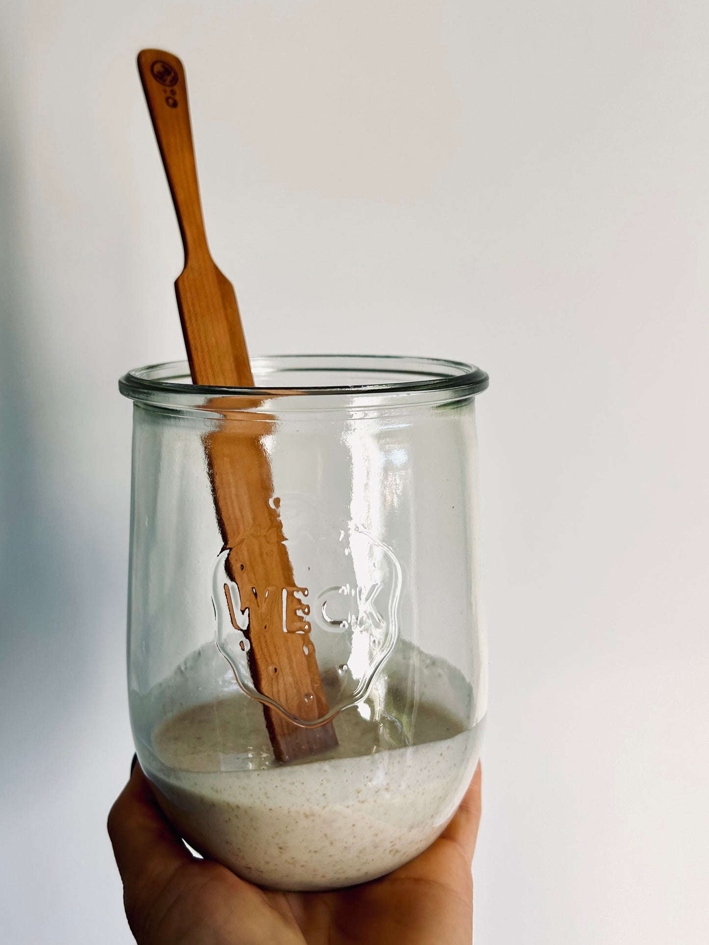 WECK + FGK Spurtle DUO ~ for sourdough starters