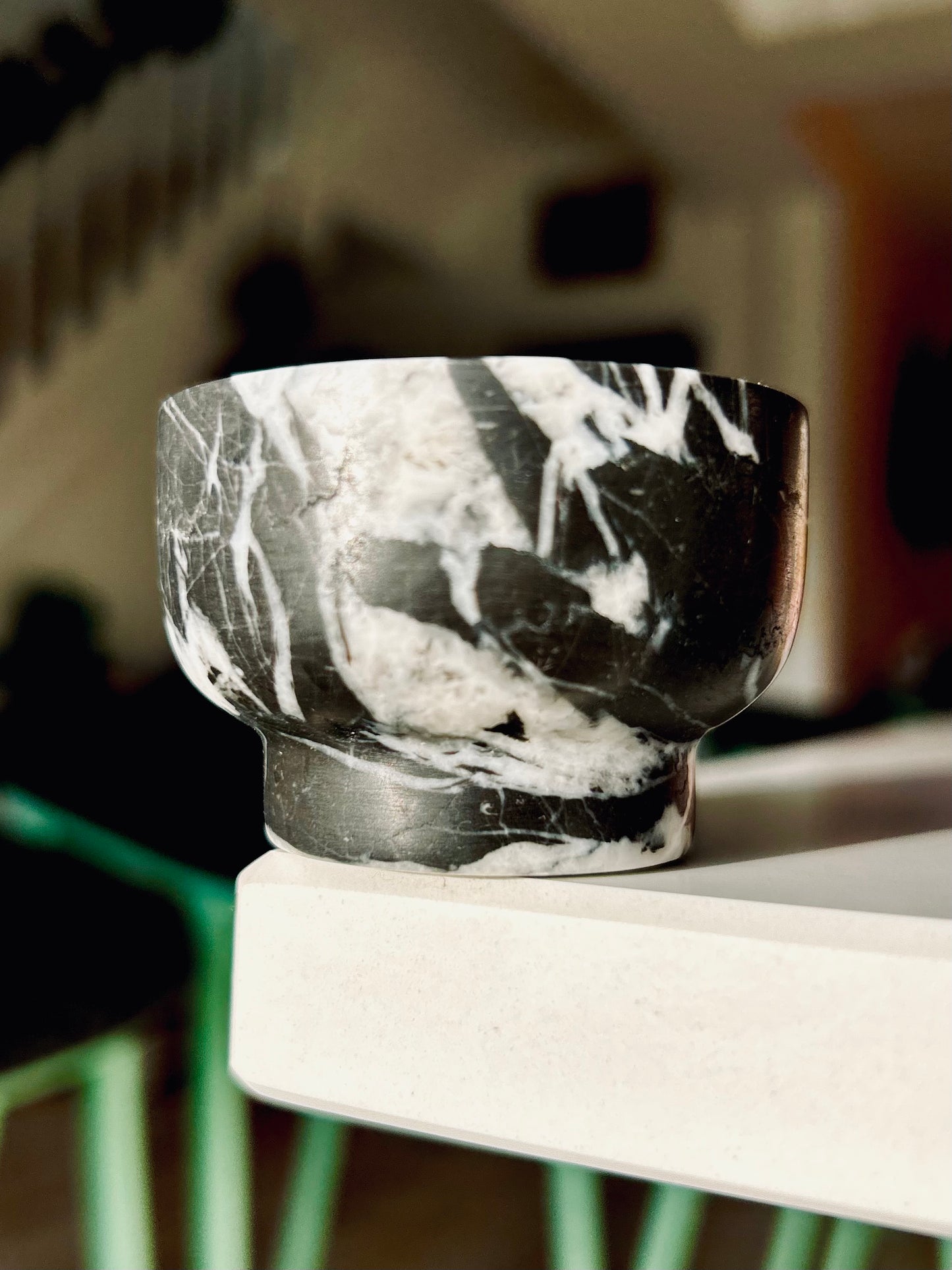 Marble Tealight Candle Holders by Aaron Probyn