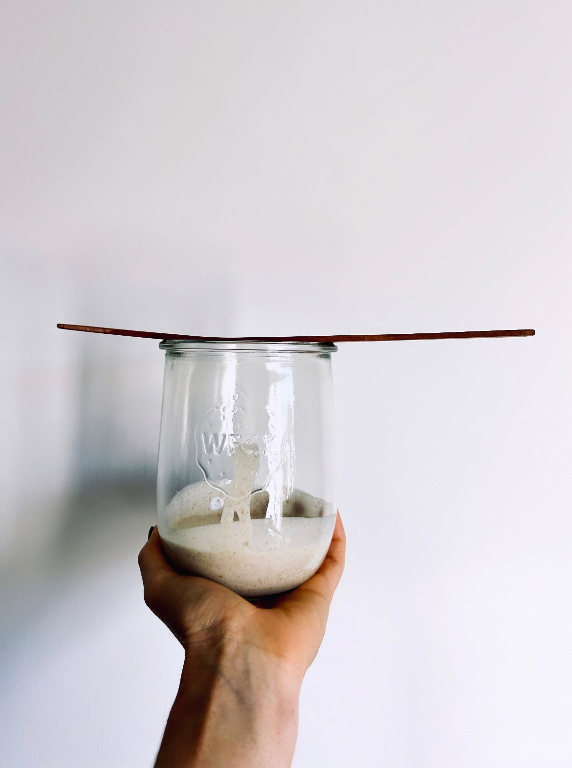 WECK + FGK Spurtle DUO ~ for sourdough starters