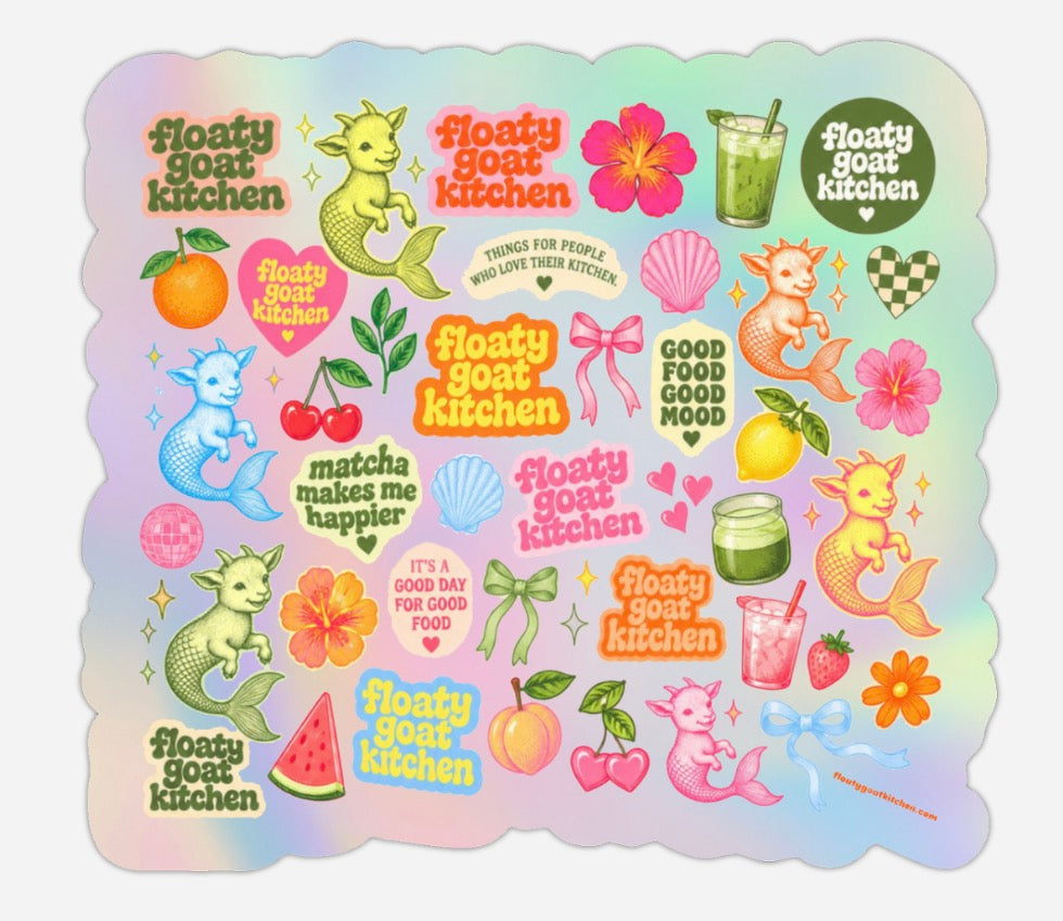 Floaty Goat Stickers❣️
