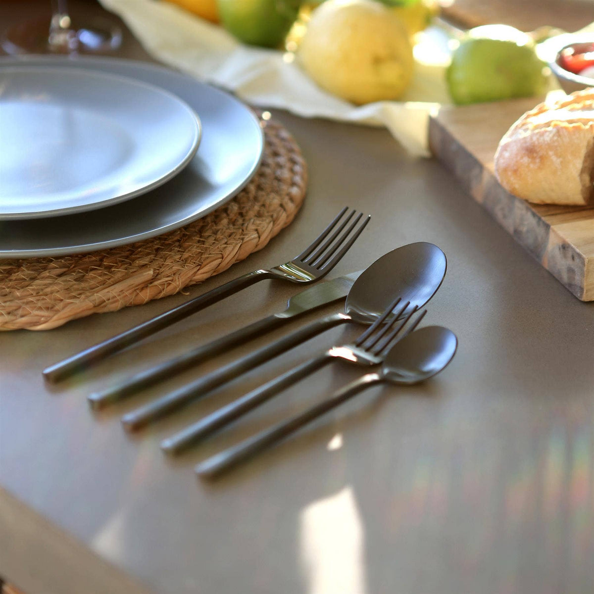 Stainless Steel Dessert Spoon - 30cm