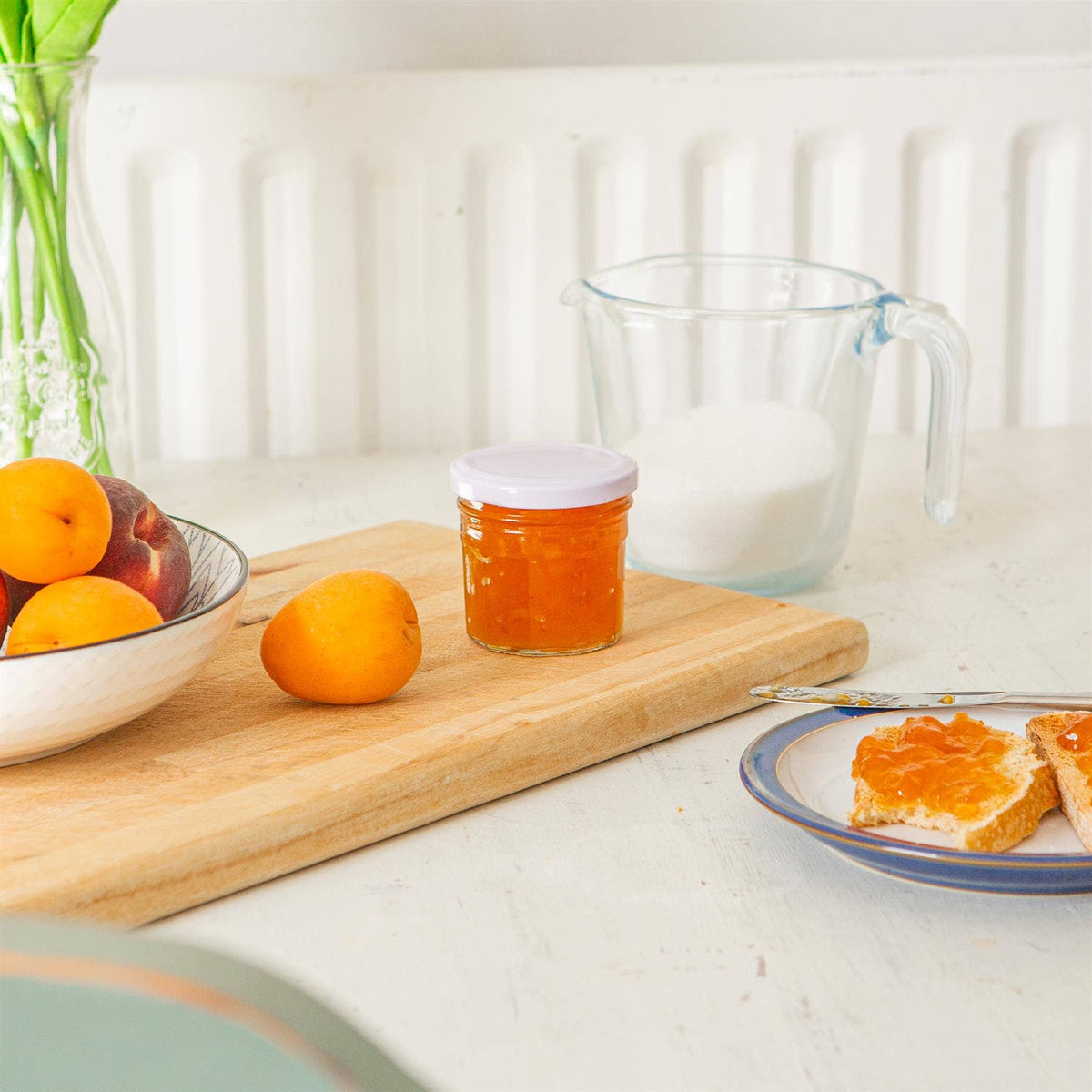110ml Glass Jam Jar with Lid - By Argon Tableware