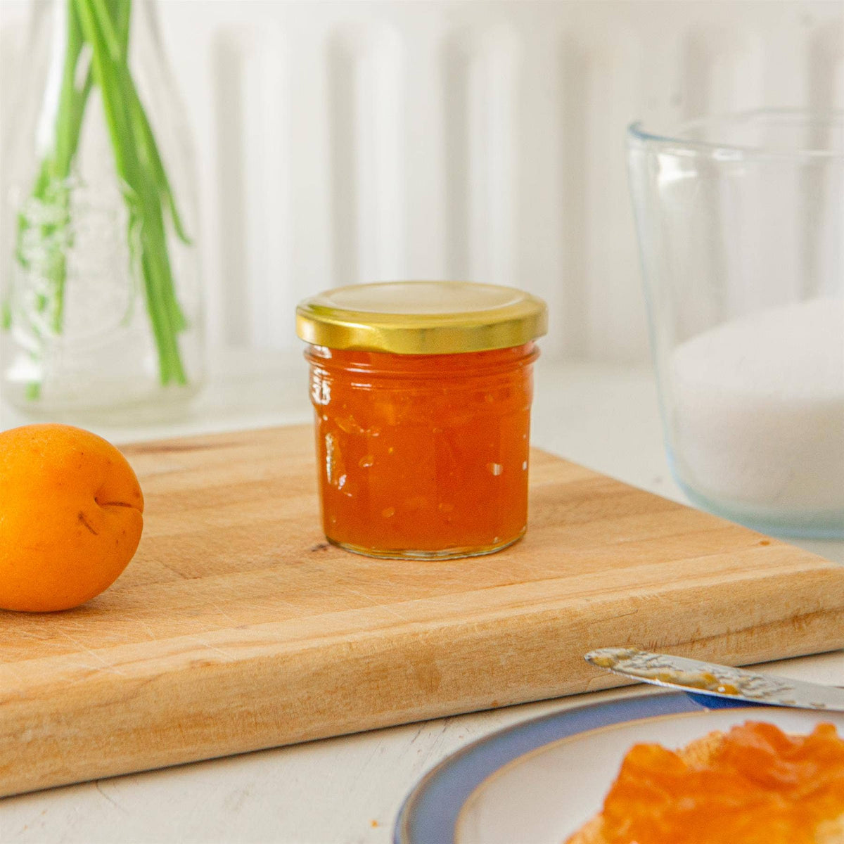 110ml Glass Jam Jar with Lid - By Argon Tableware