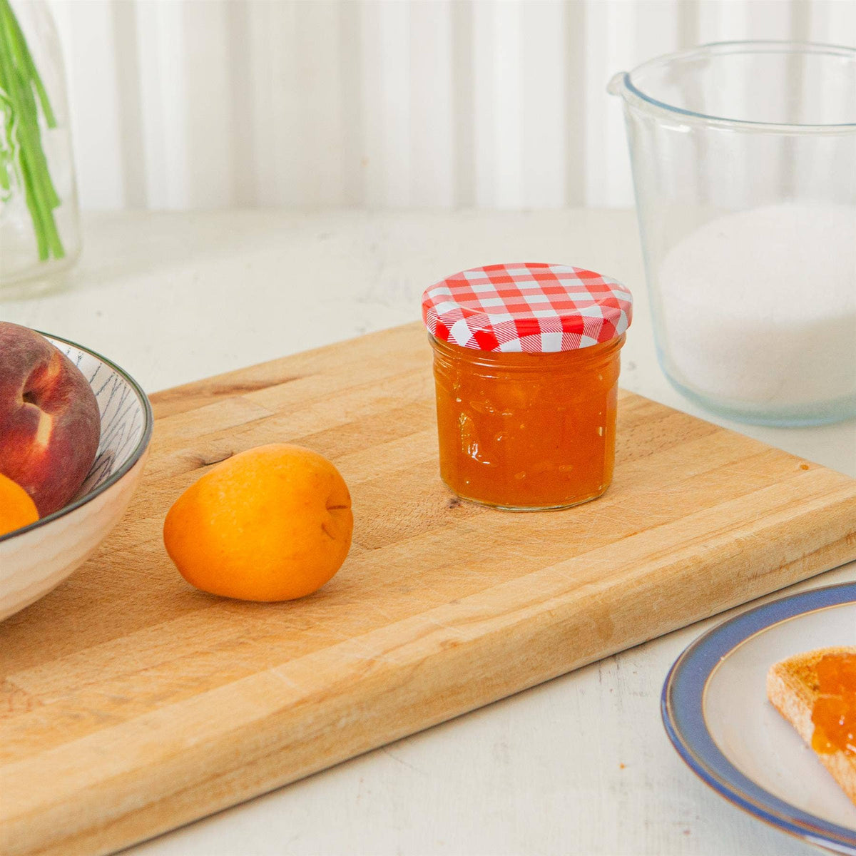 110ml Glass Jam Jar with Lid - By Argon Tableware