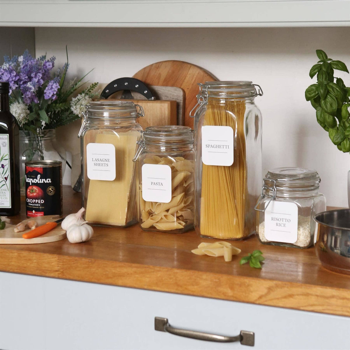 Storage Jar Labels - Pack of 36 Labels